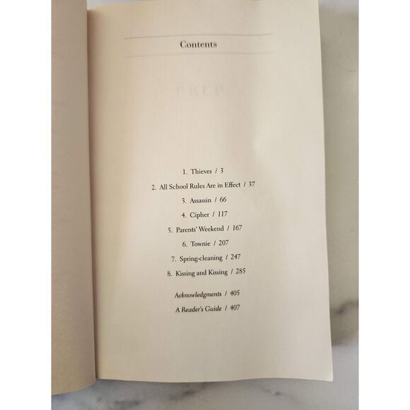 Prep a novel by Curtis Sittenfeld paperback NY Times Bestseller highschool tween - Picture 5 of 6